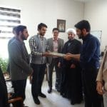 گزارش مراسم تودیع و معارفه مسئولان بسیج دانشجویی دانشکده توانبخشی دانشگاه علوم پزشکی شهید بهشتی
