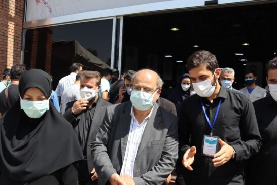 بازدید فرمانده ستاد مقابله با کرونای تهران از مرکز واکسیناسیون شهید کسری اسمعیلی